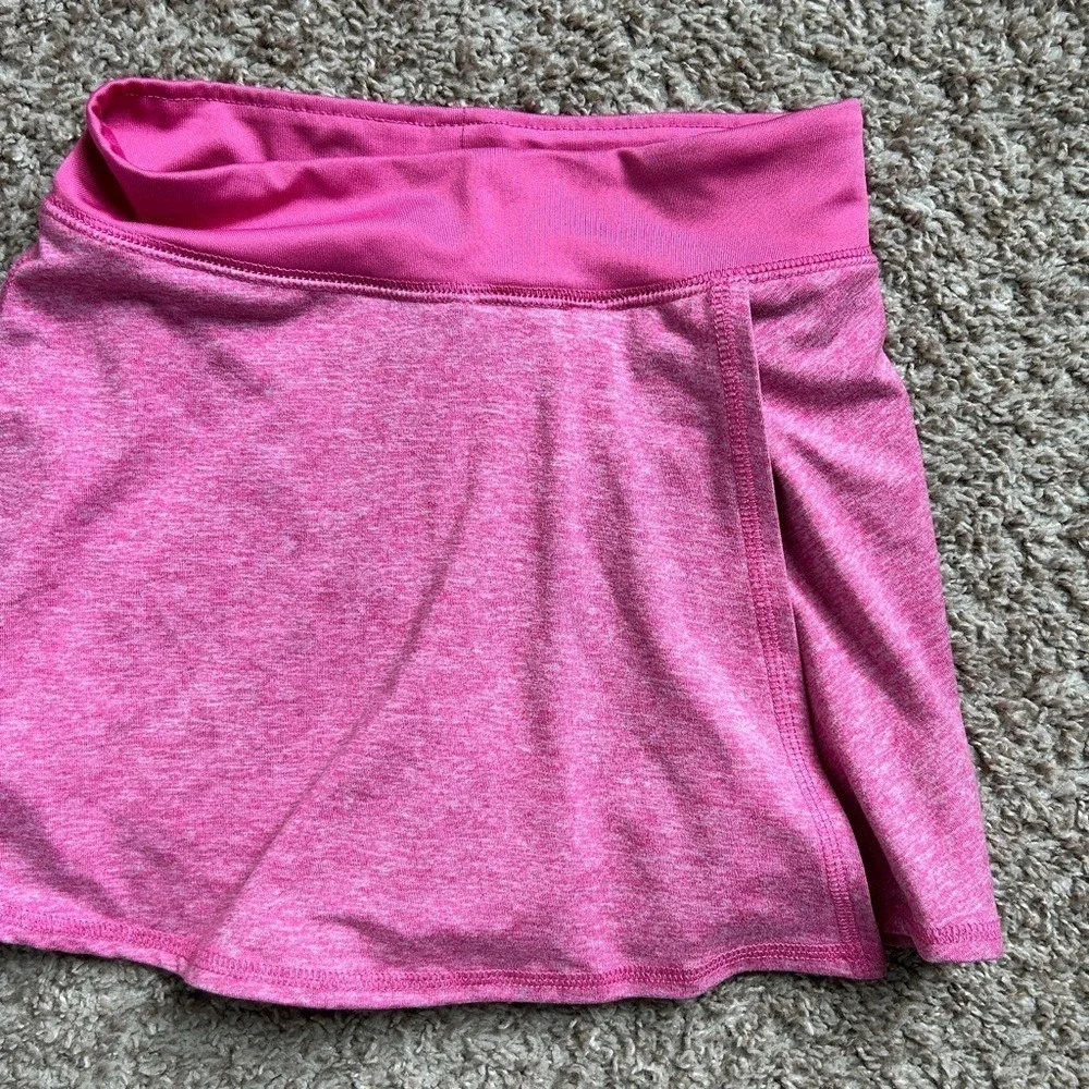 OshKosh B'gosh Girls Pink Heathered Active Wrap Skort I Size 8 I GREAT condition
